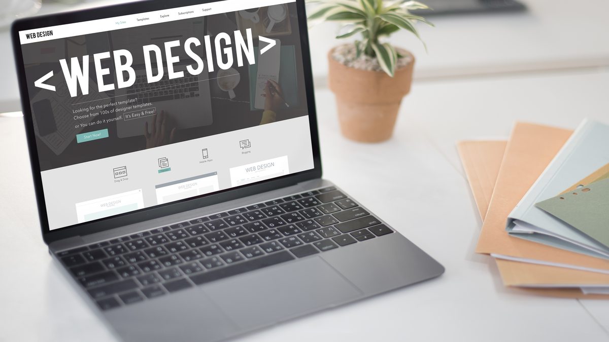 Modern web tasarım çalışması