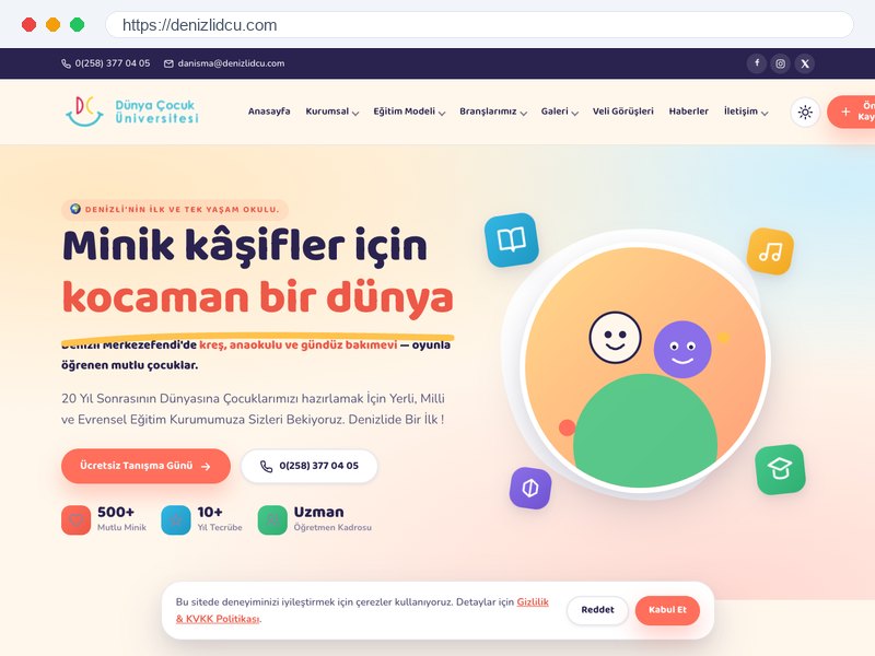 Denizli DCU Web Sitesi