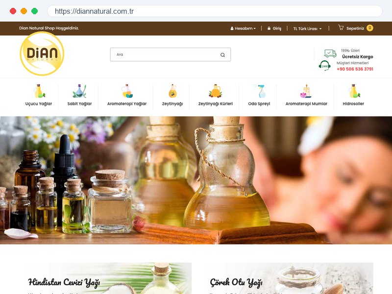 Diana Natural E-Ticaret