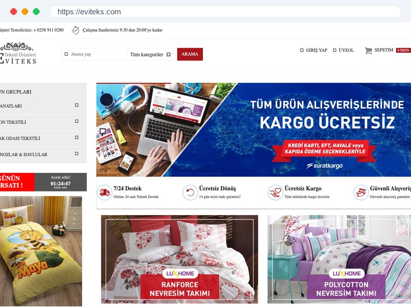 Eviteks E-Ticaret