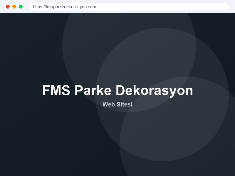 FMS Parke Dekorasyon