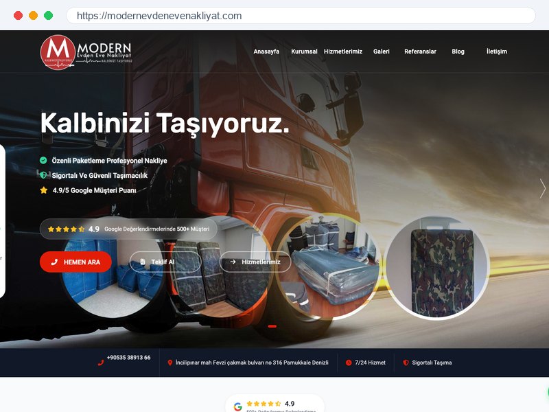 Modern Evden Eve Nakliyat